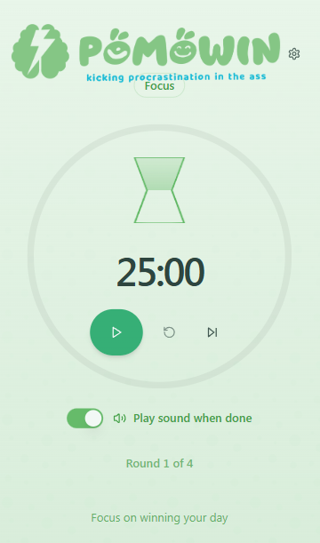 pomodoro app