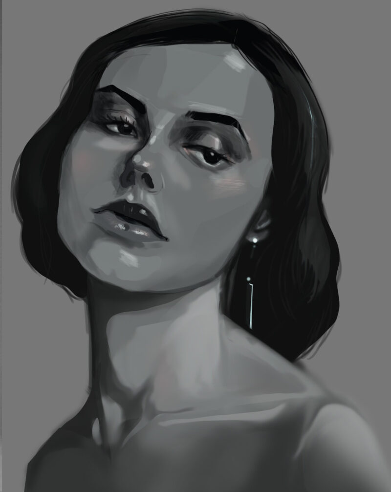 digital stylized