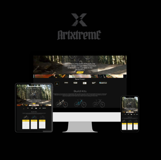 landing page artxtreme