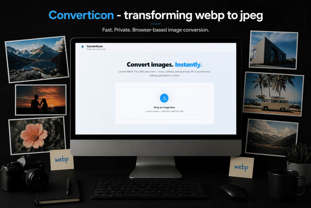converticon - webp to jpeg image converter
